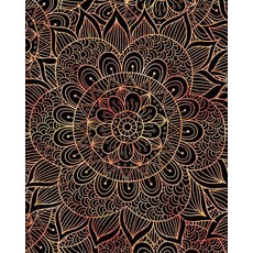 Journal Notebook Mandala Pattern 6: 172 Lined Numbered Pages with 3 Index Pages for Easy Organization ..., Createspace Independent Publishing Platform