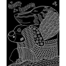 Journal Notebook Sweet Dreams Line Drawing Dachshund Sleeping with Toy 1: 172 Page Blank Journal 8 X 1..., Createspace Independent Publishing Platform