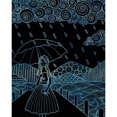 Journal Notebook Watercolor Girl in the Rain 4: 172 Lined Numbered Pages with 3 Index Pages for Easy O..., Createspace Independent Publishing Platform