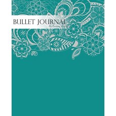 Bullet Journal Notebook Dotted Grid Graph Grid-Lined Paper Large 8x10 150 Pages: Grey Paisley Flora..., Createspace Independent Publishing Platform
