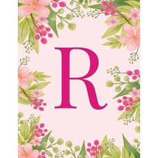 R: Monogram Initial R Notebook Pink Floral Hawaiian Haze Composition Notebook - Wide Ruled 8.5 X 11 ..., Createspace Independent Publishing Platform