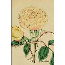 Journal Daily: Vintage Yellow Flower Lined Blank Journal Book 6 X 9 200 Pages for Writing Perfect..., Createspace Independent Publishing Platform