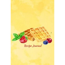 Recipe Journal: Viennese Wafers with Berries and Mint Cooking Journal Lined and Numbered Blank Cookbo..., Createspace Independent Publishing Platform