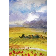 Journal Your Life's Story: Hills of Tuscany Watercolor Journal Lined Journal Diary Notebook 6 X 9 1..., Createspace Independent Publishing Platform