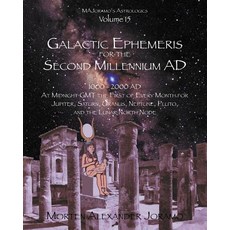 Galactic Ephemeris for the Second Millennium Ad: Galactic Geocentric Astrology Series. Volumes 1-16. ..., Createspace Independent Publishing Platform