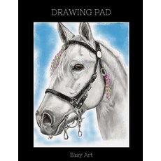 Drawing Pad: White Horse Sketchbook 100 Blank Pages Extra Large (8.5 X 11) White Paper Sketch Draw..., Createspace Independent Publishing Platform