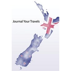 記錄您的旅行：紐西蘭水彩地圖和國旗旅行日記內襯日記筆記本..., Createspace獨立發布平台