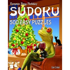 Famous Frog Holiday Sudoku 500 Easy Puzzles: Don't Be Bored Over the Holidays Do Sudoku! Makes a Grea..., Createspace Independent Publishing Platform