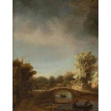 The Stone Bridge Rembrandt Van Rijn. Blank Journal: 150 Blank Pages 8 5x11 Inch (21.59 X 27.94 CM) L..., Createspace Independent Publishing Platform