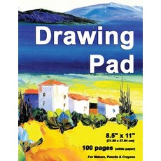 Drawing Pad: 8.5" X 11 " Personalized Drawing Sketchbook 100 Pages Durable Soft Cover Painting-[Pro..., Createspace Independent Publishing Platform