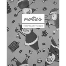 Notes Christmas Notebooks: Grayscale Santa Claus / Journal / Diary / Gift Idea / Ruled Notebook - Stat..., Createspace Independent Publishing Platform
