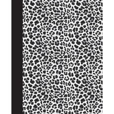 Sketch Journal: Animal Print (Black and White Leopard) 8x10 - Pages Are Lined on the Bottom Third with..., Createspace Independent Publishing Platform