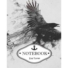 Notebook Journal: Raven: Pocket Notebook Journal Diary 120 Pages 8 X 10 (Dot-Grid Graph Lined Bla..., Createspace Independent Publishing Platform