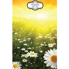 Notebook: Daisies Meadows Sunset: Journal Dot-Grid Graph Lined Blank No Lined Small Pocket Noteboo..., Createspace Independent Publishing Platform