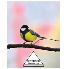 Notebook Journal Dot-Grid Graph Lined: Finch Bird: Pocket Notebook Journal Diary 120 Pages 8 X 10 ..., Createspace Independent Publishing Platform