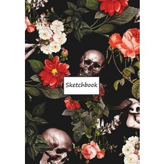 Sketchbook: Black Flower Wallpaper: 110 Pages of 7 X 10 Blank Paper for Drawing Doodling or Sketching..., Createspace Independent Publishing Platform
