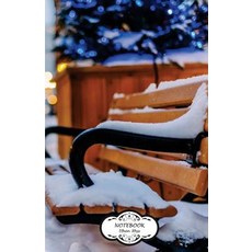 Notebook: Journal Dot-Grid Graph Lined Blank No Lined: Bench Cover with Snow: Small Pocket Notebook..., Createspace Independent Publishing Platform
