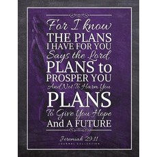 Jeremiah 29: 11 Journal: Purple Praying Hands for I Know the Plans I Have for You Bible Verse Notebo..., Createspace Independent Publishing Platform