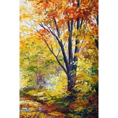 Journal Your Life's Story: Autumn Woods Oil Painting Journal Lined Journal Diary Notebook 6 X 9 180..., Createspace Independent Publishing Platform