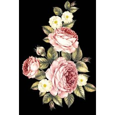 A Marvelous Vintage Bouquet of Roses Botanical Illustration Journal: 150 Page Lined Notebook/Diary Pa..., Createspace Independent Publishing Platform