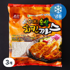 한맥 순 순살치킨까스 10개입 (냉동), 1.4kg, 3개