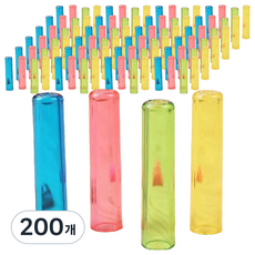 까사파리 연필 보호캡, 핑크, 블루, 옐로우, 그린, 200개