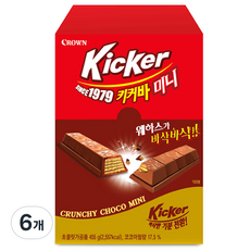 CROWN 皇冠 Kicker Bar迷你, 455g, 6個