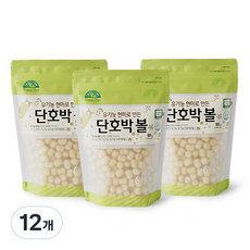 Organic Story 糙米餅乾球, 南瓜口味, 65g, 12包