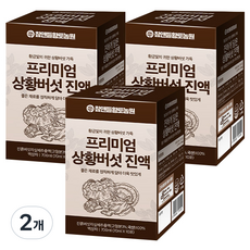 참앤들황토농원 프리미엄 상황버섯진액 30p, 2.1L, 2박스