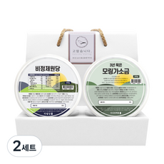 jagwoldam 丹心回禮 原糖 250g + 辣木鹽 300g 禮盒組, 2套