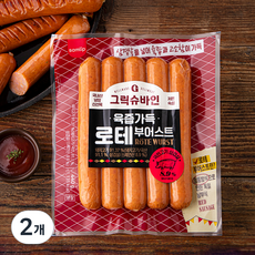 그릭슈바인 육즙 가득 로테 부어스트, 440g, 2개