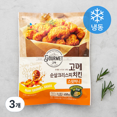 고메 순살크리스피 치킨 스윗허니 (냉동), 450g, 3개