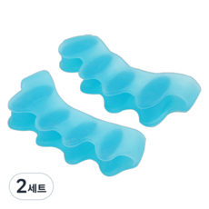 Skywiz 腳趾分離器 藍色 2入組, 2套