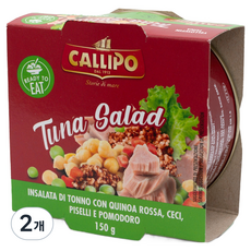 CALLIPO 藜麥鮪魚沙拉罐頭, 2個, 150g