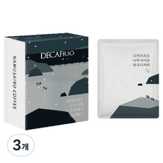 나무사이로 크래프트 파우더 커피 디카프리오, 2g, 3개, 10개입