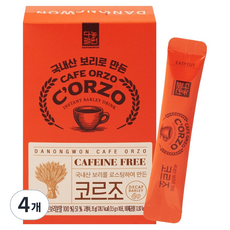 다농원 코르조 보리차, 4개, 10개입, 3.5g