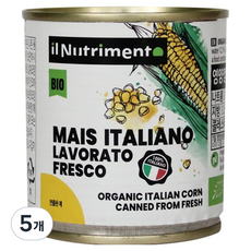 IL NUTRIMENTO 玉米罐頭, 160g, 5個