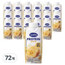 얼티브 프로틴 바나나, 72개, 250ml