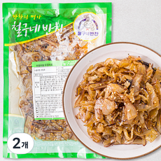 철구네 반찬 보슬보슬 오징어포, 500g, 2개