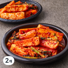 농가식품 열무잎 총각김치, 3kg, 2개