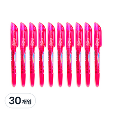 파이롯트 프릭션 형광펜, P 핑크, 30개