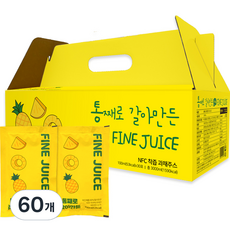 整顆鮮榨鳳梨汁 一般袋裝, 100ml, 60個