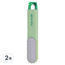 Lucy Market 2合1去角質器 綠色 3.5 x 19 cm, 2個, 1入, 300g