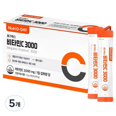 뉴트리디데이 메가렉스 비타민C 3000 90p, 5개, 90회분