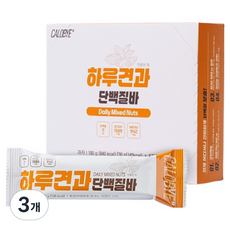 칼로바이 하루견과 단백질바 6p, 180g, 3개