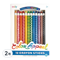 ooly Color Appeal 紙捲式色鉛筆, 2個