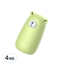 고나비 유아용 멀티 손톱깎이 세트, 그린, 4세트