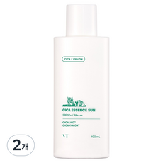 브이티코스메틱 시카 에센스 선 SPF50+ PA++++, 100ml, 2개