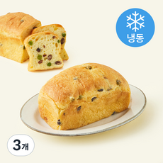 브로드카세 72시간 발효종 콩 브리오슈 식빵 (냉동), 220g, 3개, 1개입