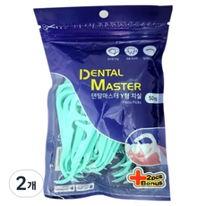 DENTAL MASTER Y型牙線, 82mm, 52入, 2個